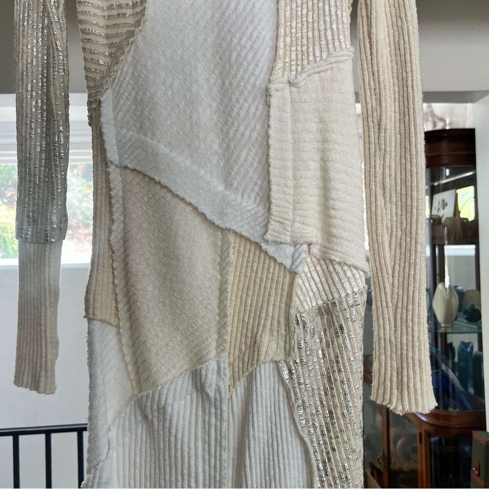 Perfect Number Patchwork Knit Dress - image 7